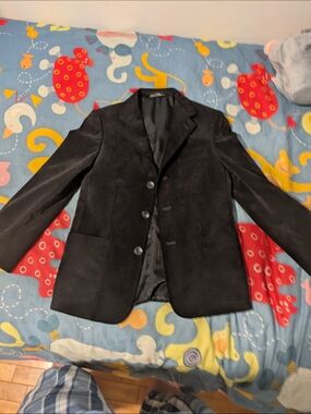 Ike Behar Black Suede Jacket